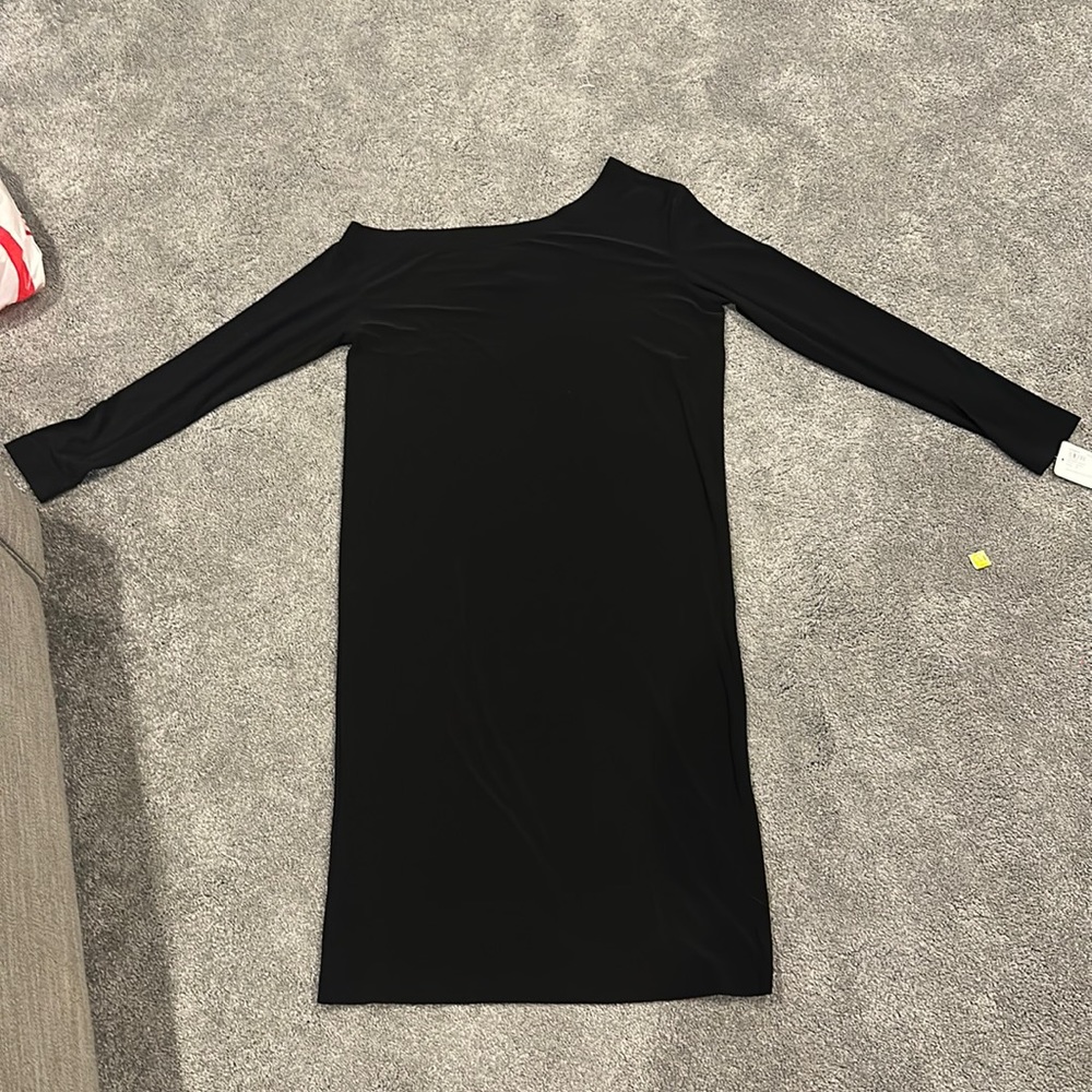 black dress